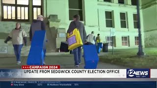 LIVE from Sedgwick County Election Office after polls close