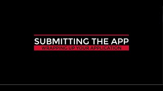 Cal State Apply Tutorial 8 Submitting the App
