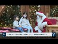 Santa Claus returns to Toronto malls for pictures with kids