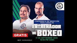 Vídeo Conferencia  Invitación Curso Entrenador de Boxeo Nivel 1