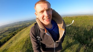 Brent Knoll Somerset Walk, Burnham on Sea (Epic Views!)