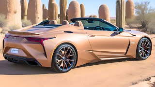 2025 Lexus LC 500 Convertible - The Most Beautiful Lexus Ever...