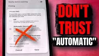 Private DNS on Automatic? You're Not Fully Protected (Android Setting Explained)