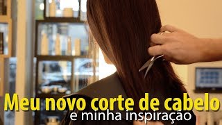 Meu novo corte de cabelo e inspiração | Bob hair super desfiado, liso ou amassado