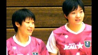 女子バレー石川真佑vs宮部愛芽世【全日本ジュニアオールスタードリームマッチ・WING vs OCEAN 1st】Volleyball girls Japan