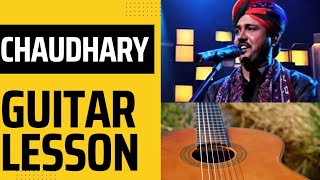 Chaudhary Song | Guitar Chords | Mtv Coke Studio | Mame Khan