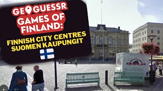 GeoGuessr of Finland/Suomi: Finnish City Centres - [PLAY ALONG] -Porvoo or Kotka for this American?