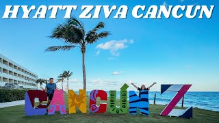 CANCUN VLOG | WHAT IT'S LIKE STAYING AT THE HYATT ZIVA ALL INCLUSIVE RESORT