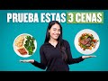 ¿Qué Comer Por La Noche Para No Engordar? ✅ 3 OPCIONES de Cenas Saludables