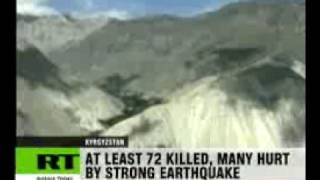 Earthquake in Kyrgyzstan claims 72
