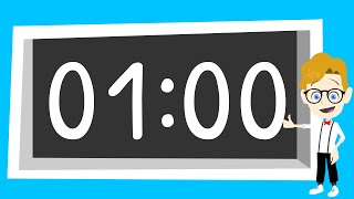 One Minute Countdown Timer for Kids | 1 Minute Timer | One Minute Clock | Stop Clock | Time