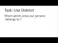 Use Distinct Keyword in T-SQL (SQL Server)