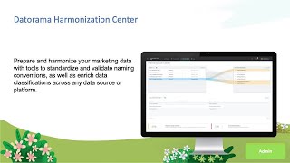 Datorama Harmonization Center (Marketing)