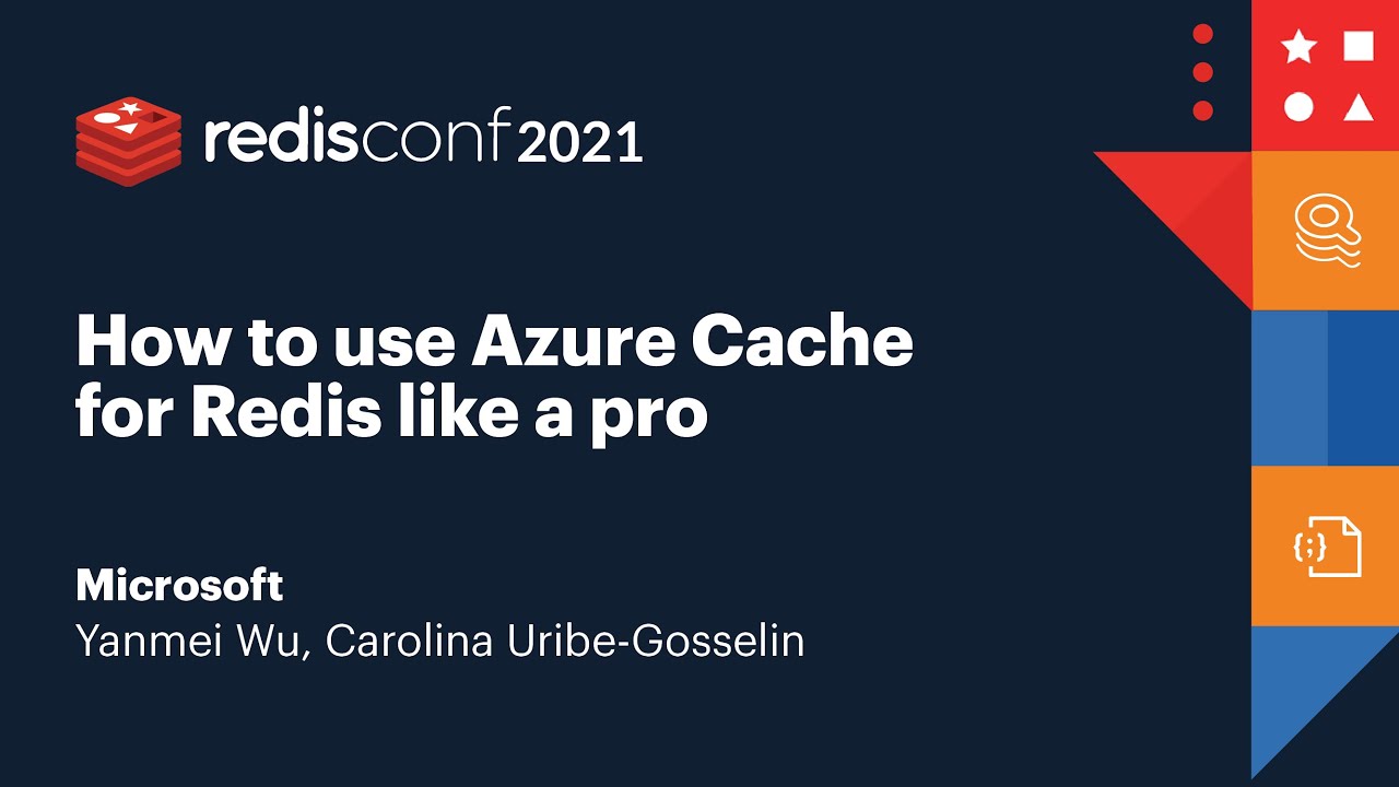 How To Use Azure Cache For Redis Like A Pro , Microsoft - YouTube