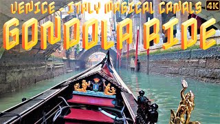 Gondola Ride Through Venice's Magical Canals in 4K - 4K Ultra HD 60 fps