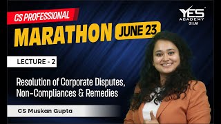 RCD MARATHON for June 23 (Part 2) | CS Professional RCD Marathon June 23 | CS Muskan Gupta