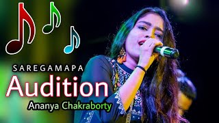Ananya Chakraborty | Indian Idol Mega Contest | Saregamapa Audition 2022
