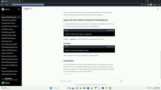 jupyter notebook run python script with arguments