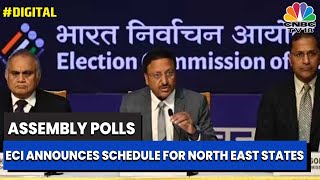 Election Commission Announces Assembly Polls Dates For Tripura, Nagaland, Meghalaya | CNBC-TV18