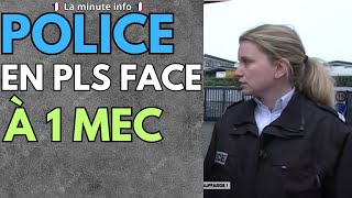 CES POLICIÈRES DOIVENT APPELER DES COLLÈGUES MASCULIN CAR ELLES NE PEUVENT PAS GÉRER CE MEC SEUL