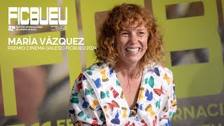 Encontro con María Vázquez - Premio Cinema Galego FICBUEU 2024