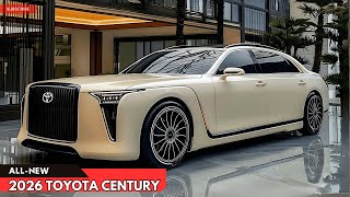 新登場!! 2026年型トヨタ センチュリー発表 - 日本の高級車の頂点！