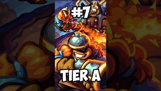 NEW Kingdom Rush Alliance Towers Tier List