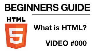 HTML Programming #000 | Introduction // BEGINNERS GUIDE | Self Taught Developer