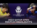 Jun Mizutani/Mima Ito vs Ovidiu Ionescu/Bernadette Szocs | 2020 ITTF Qatar Open Highlights (1/4)