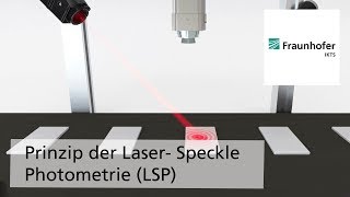 Prinzip der Laser-Speckle-Photometrie (LSP)