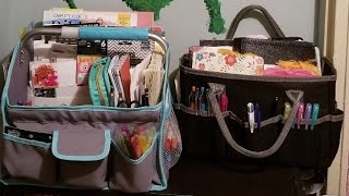 Reorganized Devotional Tote & New Bible Journaling Organized Materials