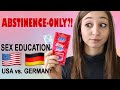 ABSTINENCE-ONLY?! Sex Education USA vs. Germany | Feli from Germany