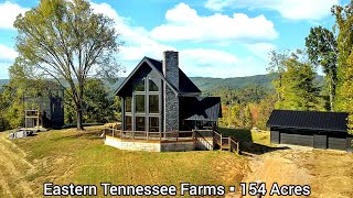 Eastern Tennessee Farms For Sale | 153+ Acres | Tennessee Log Homes | 2 RV Sites | 3 Story Tower