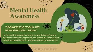 Mental Health Awareness -Breaking the Stigma