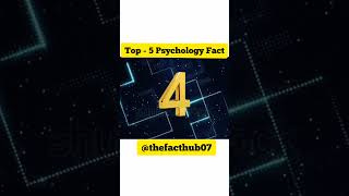Top - 5 Mind blowing  Psychology Fact #facts #factsinhindi