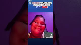 Rosealee says Miss Blinga was Careless to Date TikTok Police.