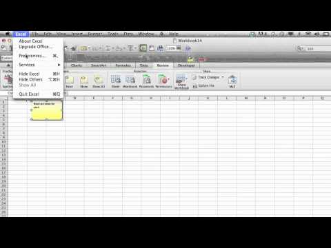 How Do I Change the Default Comment in MS Excel? : Microsoft Excel Tips How Do I Change the Default Comment in MS Excel? : Microsoft Excel Tips