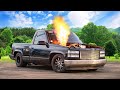 World's Fastest Stick Shift Full-Size Truck DESTROYS itself on the Drag Strip! | Race Week 2.0 Day 2