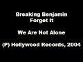 DSK-0015 - Breaking Benjamin - Forget It[Karaoke][Instrumental Lyrics]