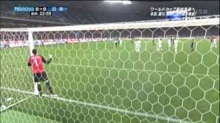 アゼルバイジャンvs日本 前半戦 4本田シュート・10香川のGOAL