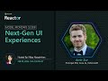 Model Mondays - Next-Gen UI Experiences