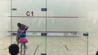 GIRLS U11 Match between Wong Yii Ron (MAS) vs Hannan Batrisya Hazamil (MAS)