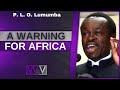 Prof P.L.O Lumumba Issues A WARNING