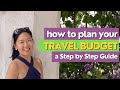 How to plan your travel budget