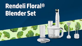 Beko Rendeli Floral® Blender Set ile Evimize Sağlık!