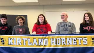 Kirtland's Chloe Hansen signs with Dayton