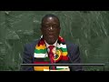 Pres Mnangagwa's address at the general debate of the 74th Session of the UN General Assembly
