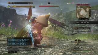 DDON 今さらですがem5歪みの執行人　スピリットランサーソロ　9'37''93クリア