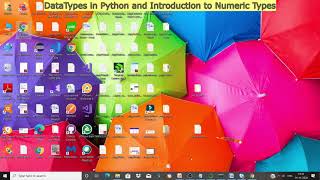Python3 Tutorial for Beginners | Datatypes in python 3