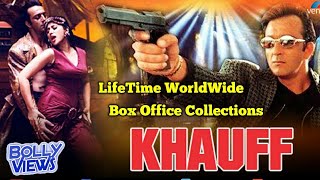 Sanjay Dutt KHAUFF Bollywood Movie LifeTime WorldWide Box Office Collections | Verdict Hit Or Flop